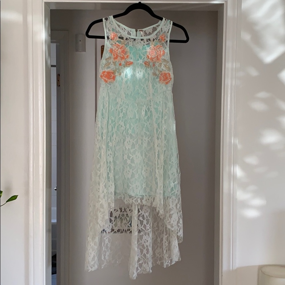 Free People Bohemian Lace Dress
